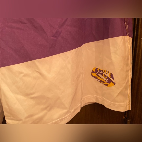 LSU Tigers Color Dive Board Shorts Swimming Trunks Mens Size 40 NWT - Picture 5 of 6